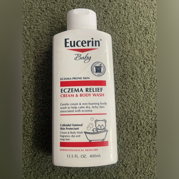 Eucerin Baby Eczema Relief Cream & Body Wash - Picture 1 of 2